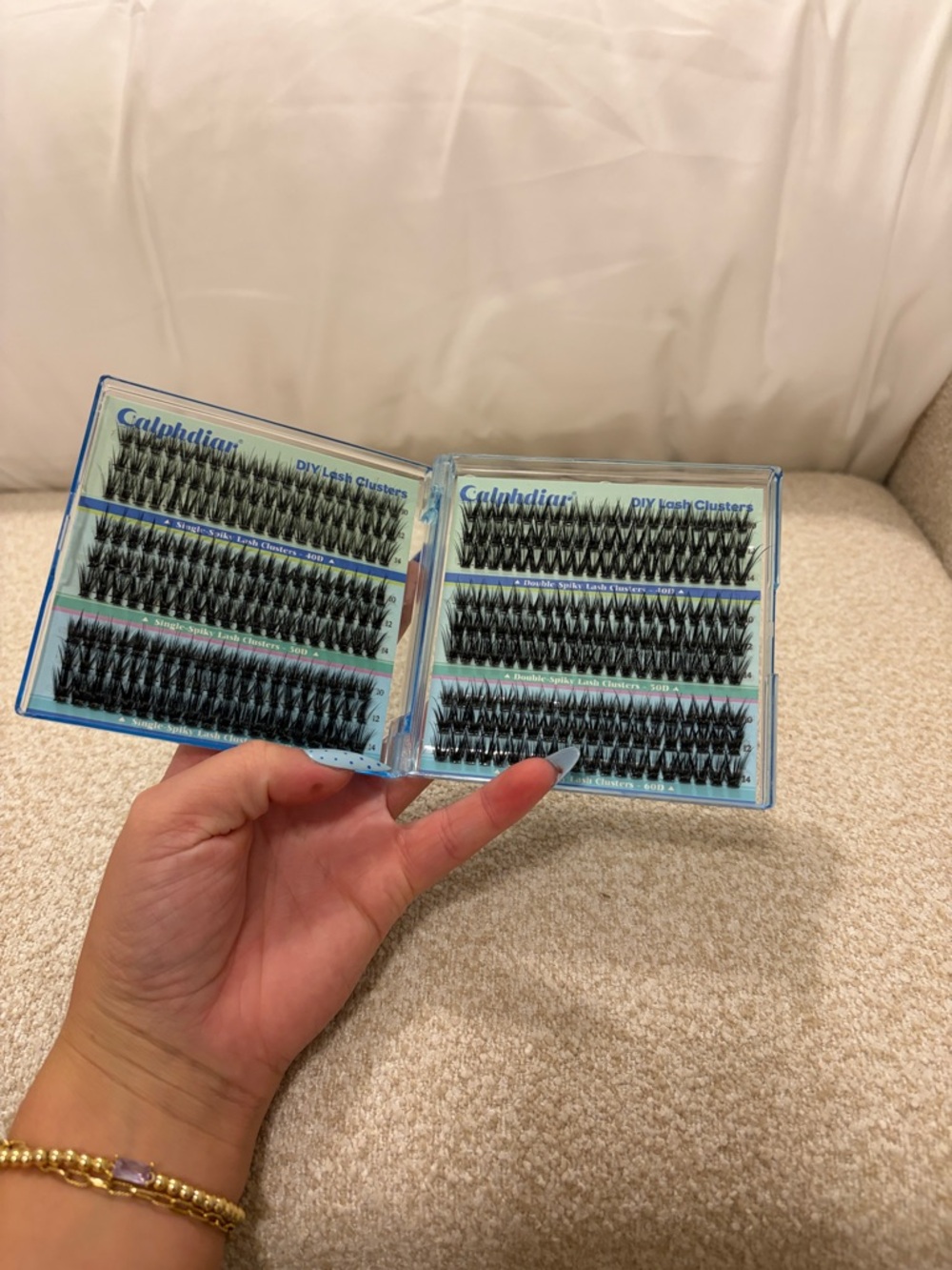 Calondian DIY False Lash Clusters - Black